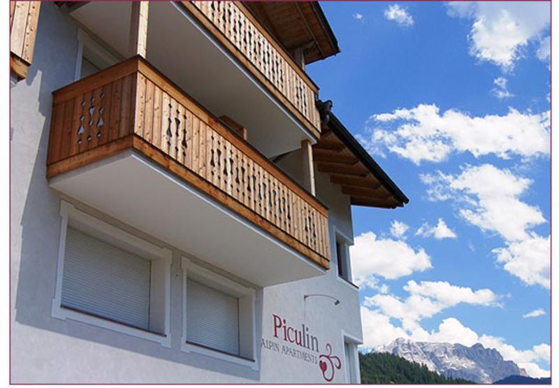Piculin Alpin Apartments San Martino in Badia Kültér fotó