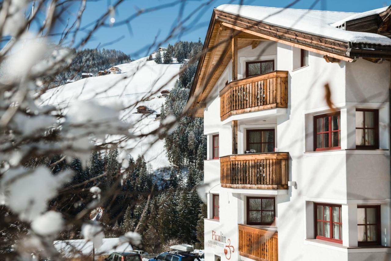 Piculin Alpin Apartments San Martino in Badia Kültér fotó